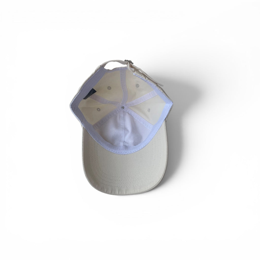 White Radish Embroidered Cap