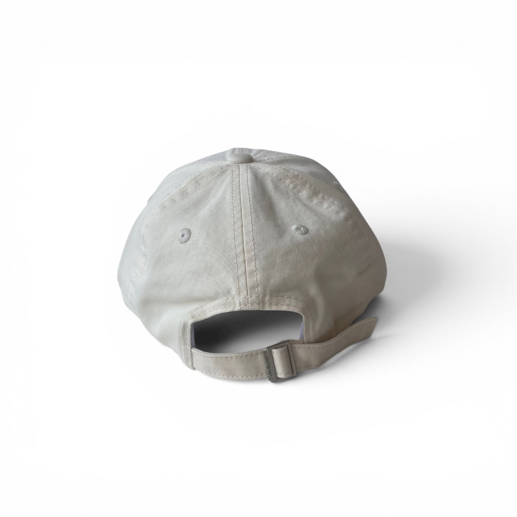White Radish Embroidered Cap