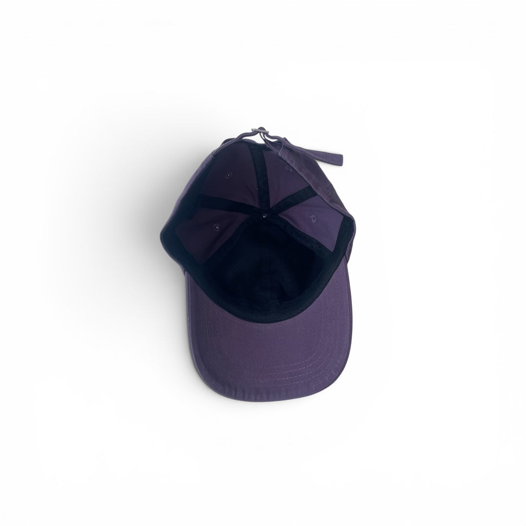 Purple Radish Embroidered Cap