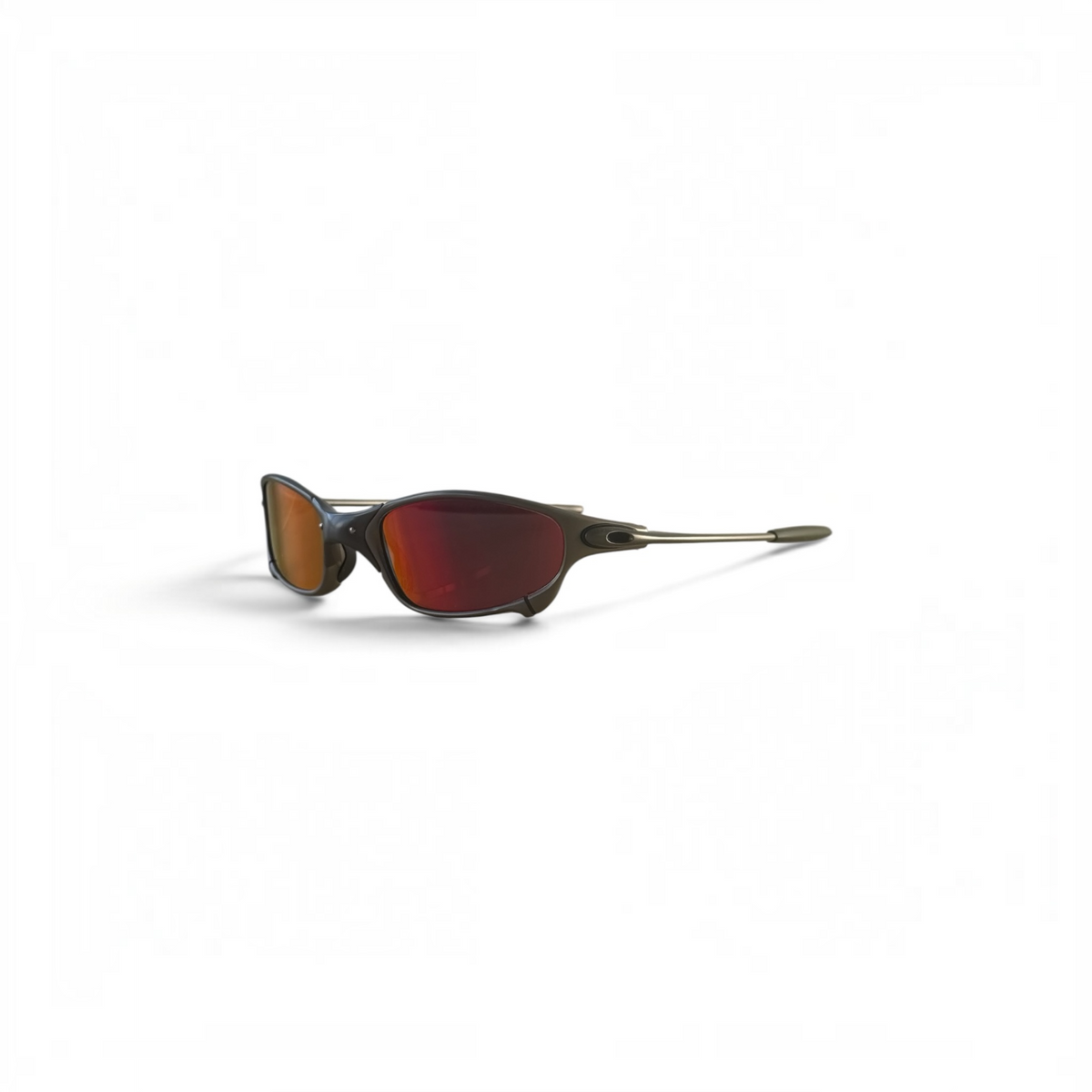 Oakley Juliet — Gunmetal Metal Frame / Red Lens