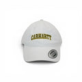 Carhartt Word Yellow On White